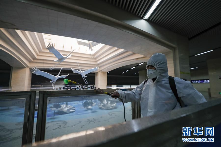 武漢公共交通系統為恢復運營做準備
